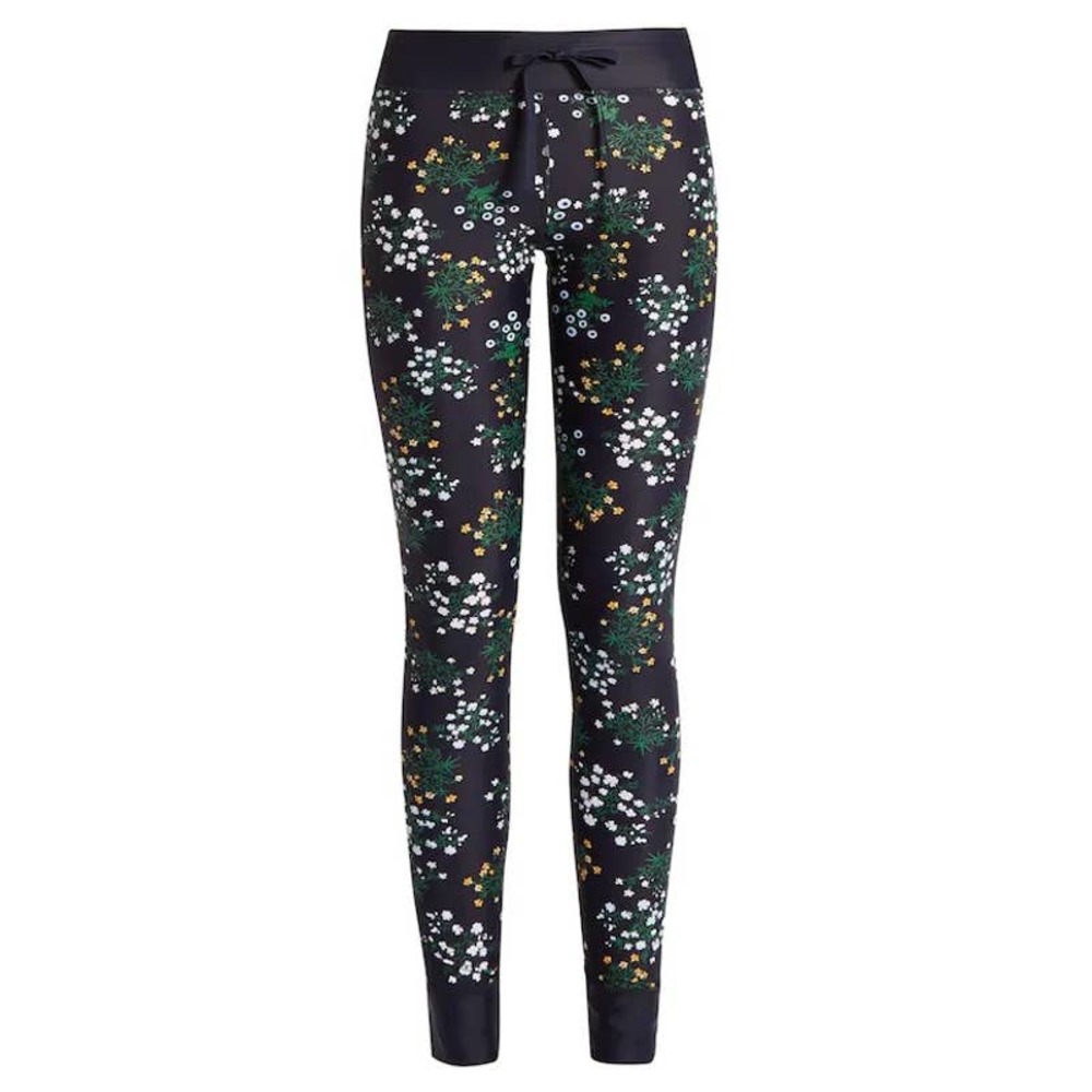 The Upside | Ditsy Navy Floral High Rise Athleisure Activewear Workout Leggings